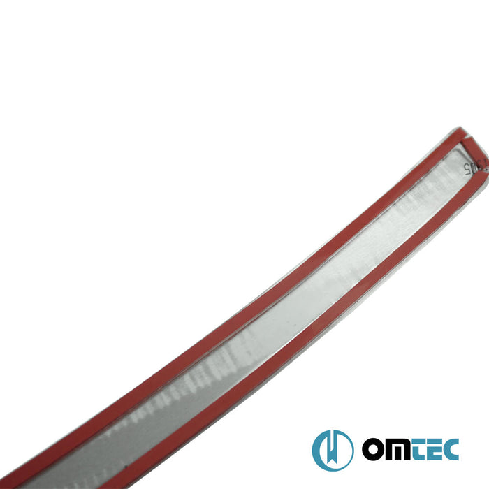 Arka Tampon Eşiği Paslanmaz Çelik (Taşlı) - Nissan Qashqai +2 - SUV NJ10 - (2009 - 2014)