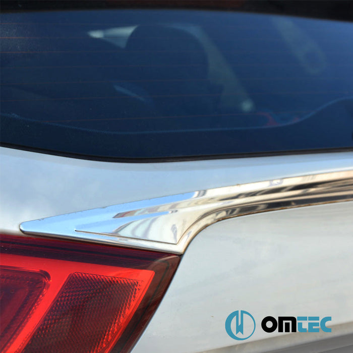 Bagaj Çıtası Paslanmaz Çelik (Parlak) - Nissan Qashqai - SUV J11 - (2014 - 2021)