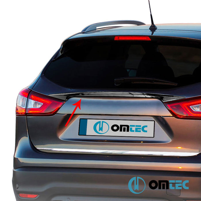 Bagaj Çıtası (Siyah) Paslanmaz Çelik - Nissan Qashqai - SUV J11 - (2014 - 2021)