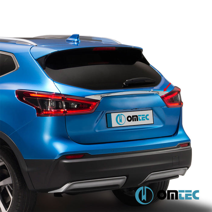Bagaj Çıtası Paslanmaz Çelik (Taşlı) - Nissan Qashqai - SUV J11 - (2014 - 2021)