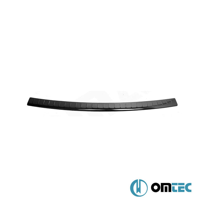 Arka Tampon Eşiği Paslanmaz Çelik (Siyah) - Nissan Qashqai - SUV J11 PRE - FL - (2014 - 2017)