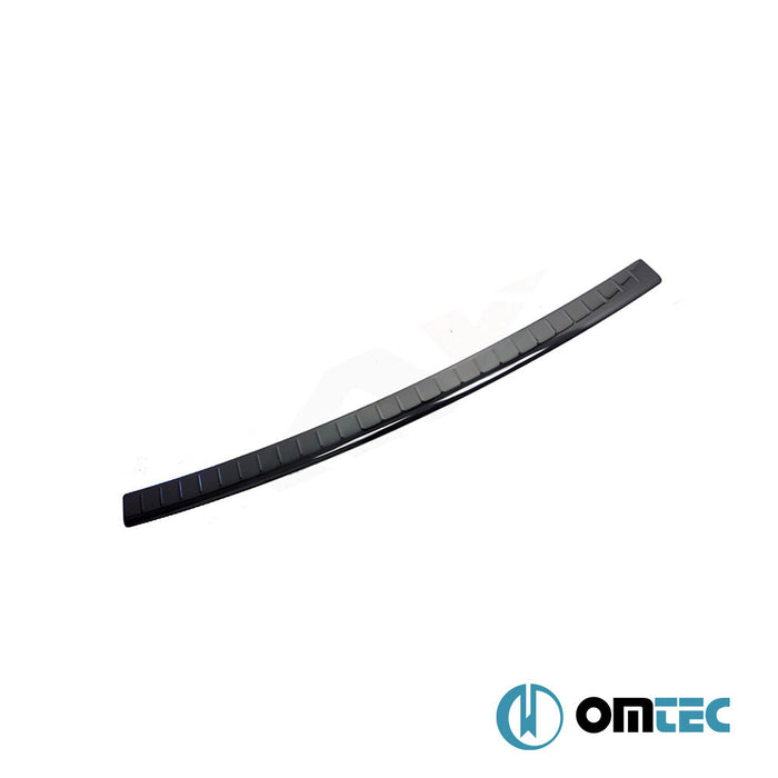 Arka Tampon Eşiği Paslanmaz Çelik (Siyah) - Nissan Qashqai - SUV J11 PRE - FL - (2014 - 2017)