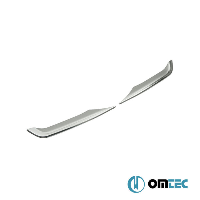 Sis Far Çıtaları 2 Prç. P.Çelik (Parlak) - Nissan Qashqai - SUV J11 FL - (2017 - 2021)