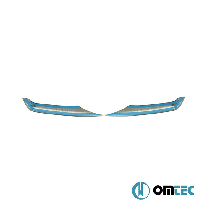 Sis Far Çıtaları 2 Prç. P.Çelik (Parlak) - Nissan Qashqai - SUV J11 FL - (2017 - 2021)