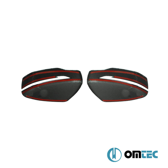 Ayna Kapağı 2 Prç. (Karbon) - Nissan X - Trail - SUV T32 - (2014 - 2021)