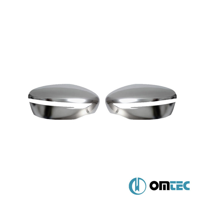 Ayna Kapağı 2 Prç. Abs Saten Krom - Nissan X - Trail - SUV T32 - (2014 - 2021)