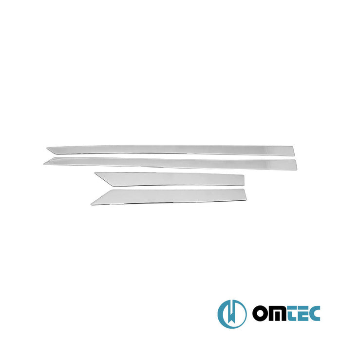 Yan Kapı Çıtası 4 Prç. Paslanmaz Çelik (Parlak) - Nissan Qashqai - SUV J11 - (2014 - 2021)