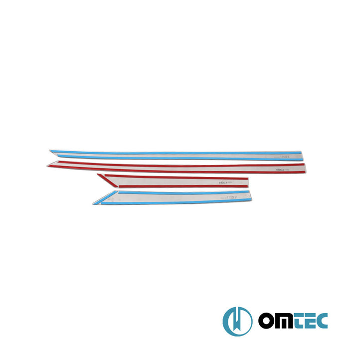 Yan Kapı Çıtası 4 Prç. Paslanmaz Çelik (Parlak) - Nissan Qashqai - SUV J11 - (2014 - 2021)