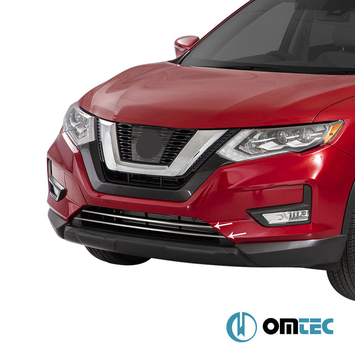 Ön Panjur Alt Çıta P.Çelik - Nissan X - Trail - SUV T32 FL - (2017 - 2021)