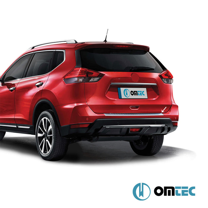 Arka Tampon Eşiği Paslanmaz Çelik (Parlak) - Nissan X - Trail - SUV T32 - (2014 - 2021)
