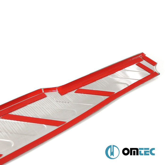 Arka Tampon Eşiği Paslanmaz Çelik (Parlak) - Nissan Navara - PK D23 - (2015 - )