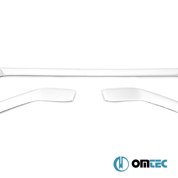 Arka Tampon Difüzör Çıtası 3 Prç Paslanmaz (Parlak) - Nissan Juke - SUV F16 - (2019 - )