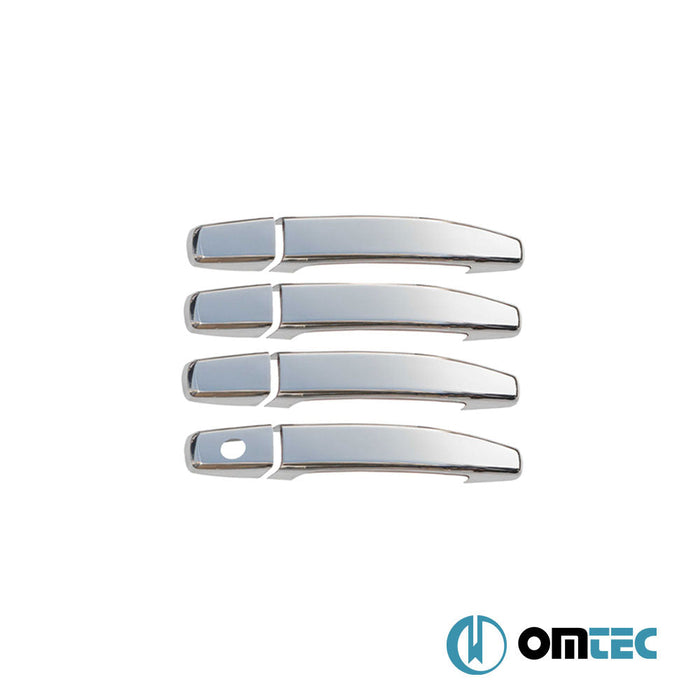 Kapı Kolu 4 Kapı 8 Prç. (H1) Paslanmaz Çelik (Parlak) - Chevrolet Cruze - SD J300 - (2009 - 2016)