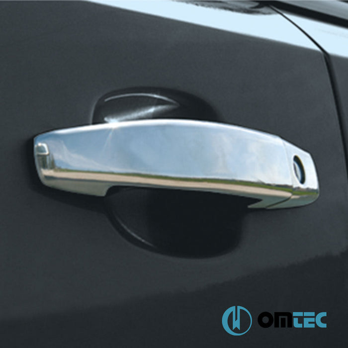 Kapı Kolu 2 Kapı 4 Prç. (H1) Paslanmaz Çelik (Parlak) - Chevrolet Cruze - HB 5D J300 - (2009 - 2016)