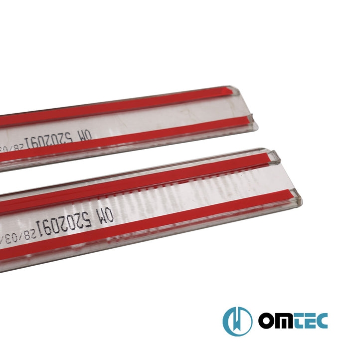 Line Kapı Eşiği 4 Prç. Paslanmaz Çelik (Parlak) - Opel Astra - SW A04 - (2004 - 2009)