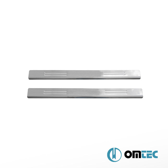 Line Kapı Eşiği 2 Prç. Paslanmaz Çelik (Parlak) - Opel Astra - CP A04 - (2004 - 2009)