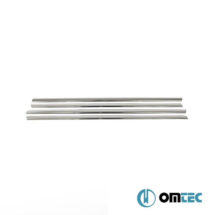 Cam Çıtası 4 Prç. Paslanmaz Çelik (Parlak) - Opel Astra - HB 5D A04 - (2004 - 2009)