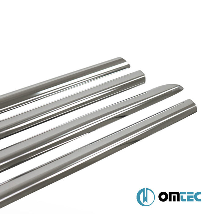 Cam Çıtası 4 Prç. Paslanmaz Çelik (Parlak) - Opel Astra - HB 5D A04 - (2004 - 2009)