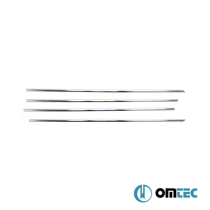 Deco Cam Çıtası 4 Prç. Paslanmaz Çelik (Parlak) - Opel Astra - HB 5D A04 - (2004 - 2009)