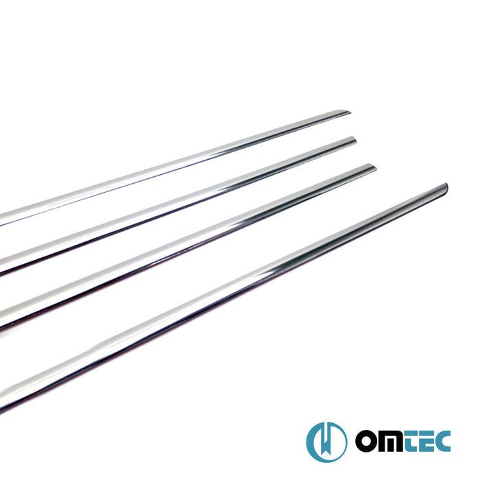 Deco Cam Çıtası 4 Prç. Paslanmaz Çelik (Parlak) - Opel Astra - HB 5D A04 - (2004 - 2009)