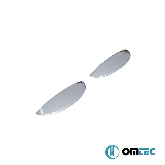 Kapı Kolu 2 Kapı 2 Prç. Paslanmaz Çelik (Parlak) - Opel Corsa - HB 3D X01 - (2000 - 2006)