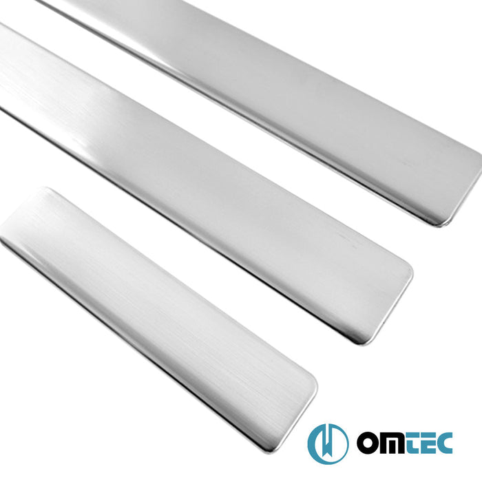 Line Kapı Eşiği 4 Prç. Paslanmaz Çelik (Parlak) - Opel Vectra - SD III - (2002 - 2008)