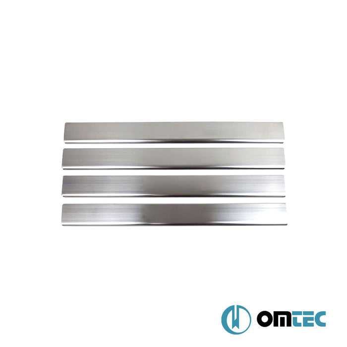 Line Kapı Eşiği 4 Prç. Paslanmaz Çelik (Parlak) - Opel Zafira - MPV II - (2005 - 2014)