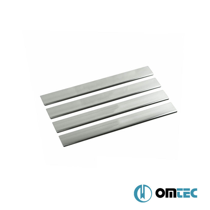 Line Kapı Eşiği 4 Prç. Paslanmaz Çelik (Parlak) - Opel Zafira - MPV I - (1999 - 2005)