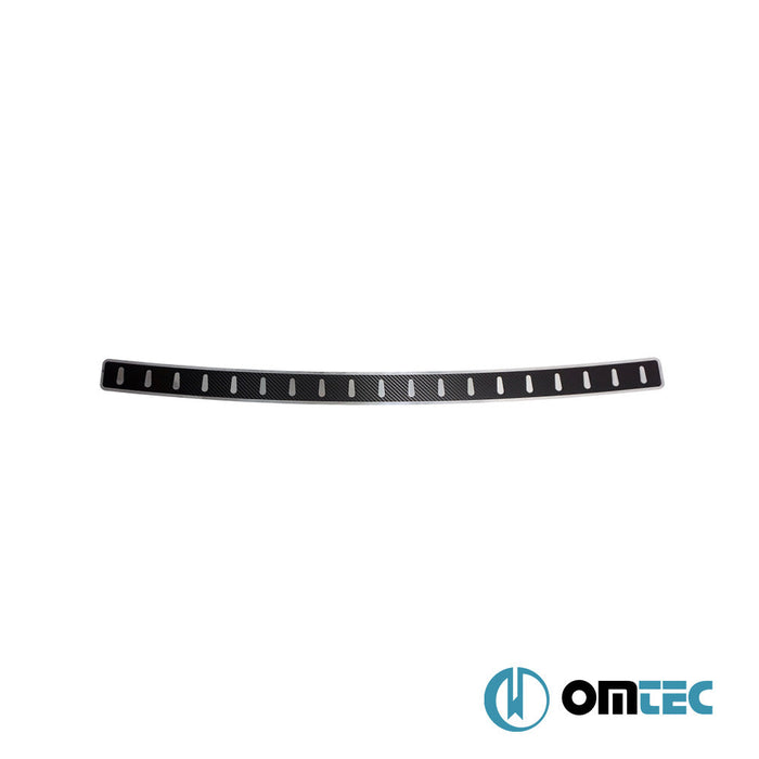 Karbon Folyolu Arka Tampon Eşiği Paslanmaz Çelik - Opel Zafira - MPV II - (2005 - 2014)