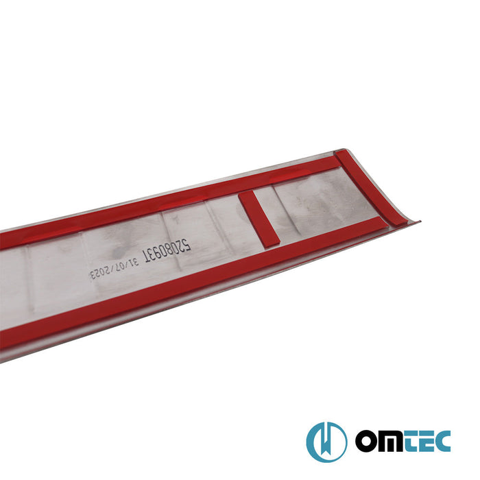 Arka Tampon Eşiği Paslanmaz Çelik (Taşlı) - Opel Zafira - MPV I - (1999 - 2005)