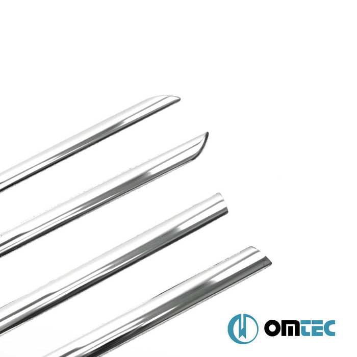 Deco Cam Çıtası 4 Prç. Paslanmaz Çelik (Parlak) - Opel Astra - SD P10 PRE - FL - (2010 - 2012)