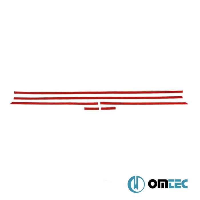 Yan Kapı Çıtası 6 Prç. Paslanmaz Çelik (Parlak) - Opel Insignia - SW G09 - (2009 - 2017)