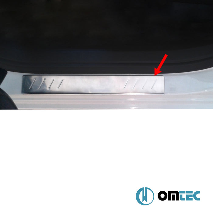 Line Kapı Eşiği 4 Prç. Paslanmaz Çelik (Parlak) - Opel Astra - SD P10 - (2010 - 2015)