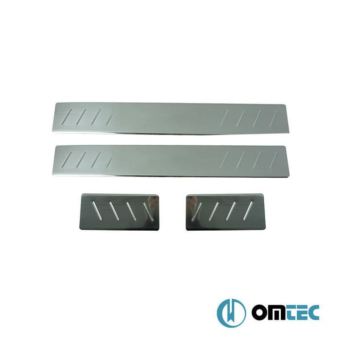 Line Kapı Eşiği 4 Prç. Paslanmaz Çelik (Parlak) - Opel Astra - HB 5D B16 - (2015 - 2021)