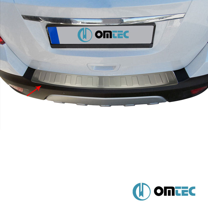 Arka Tampon Eşiği Paslanmaz Çelik (Taşlı) - Chevrolet Trax - SUV KL1J - (2013 - 2023)