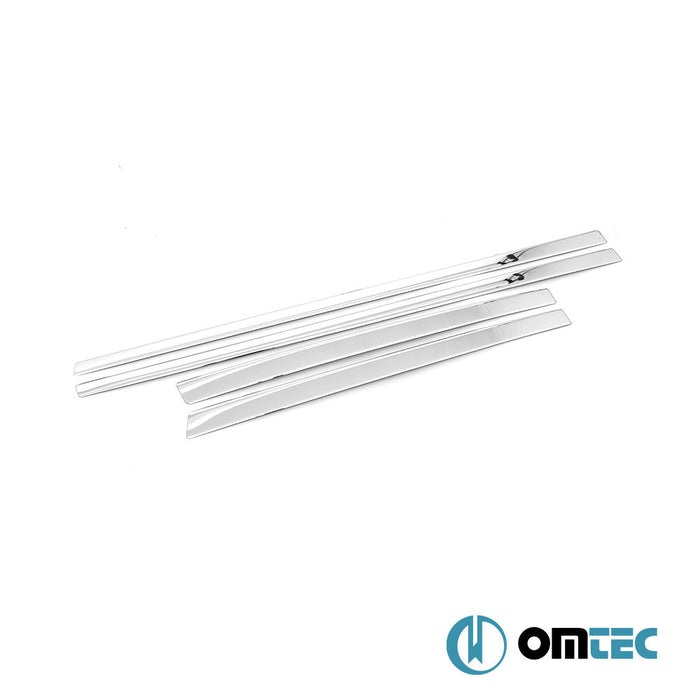 Yan Kapı Çıtası 4 Prç. Paslanmaz Çelik (Parlak) - Opel Mokka X - SUV J13 - (2016 - 2020)