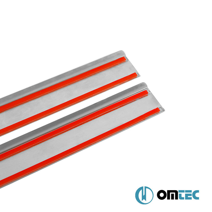 Exclusive Kapı Eşiği 2 Prç. Paslanmaz Çelik (Parlak) - Opel Astra - SW P10 - (2010 - 2015)