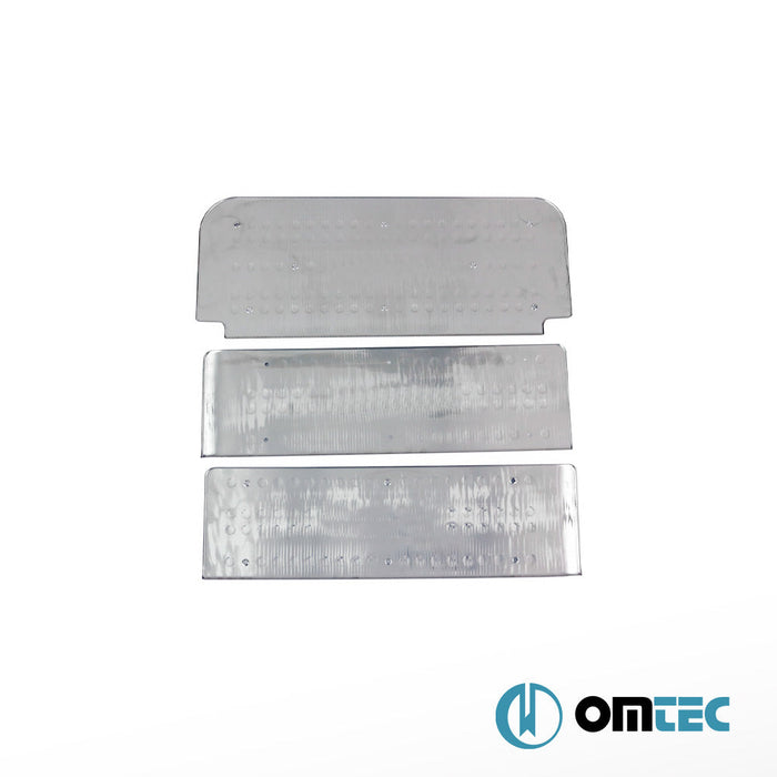 Line Kapı Eşiği 3 Prç. Paslanmaz Çelik (Parlak) - Opel Vivaro - VAN X83 - (2001 - 2014)