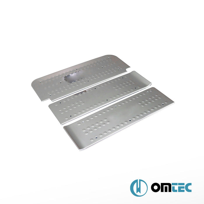 Line Kapı Eşiği 3 Prç. Paslanmaz Çelik (Parlak) - Opel Vivaro - VAN X83 - (2001 - 2014)