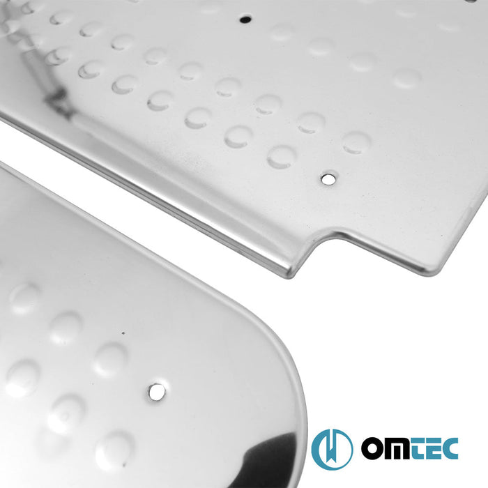 Line Kapı Eşiği 4 Prç. Paslanmaz Çelik (Parlak) - Opel Vivaro - VAN X83 - (2001 - 2014)