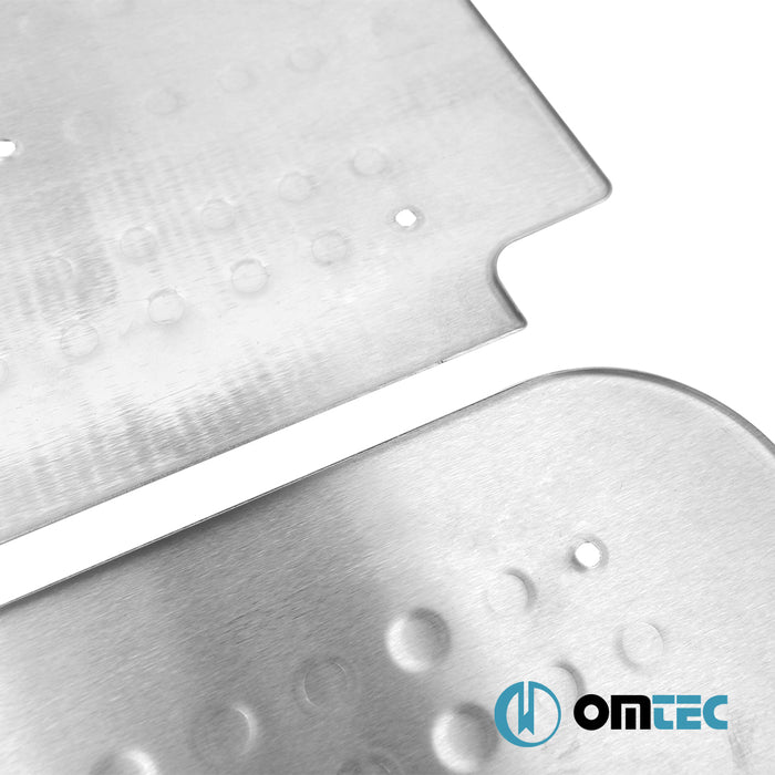 Line Kapı Eşiği 4 Prç. Paslanmaz Çelik (Parlak) - Opel Vivaro - VAN X83 - (2001 - 2014)