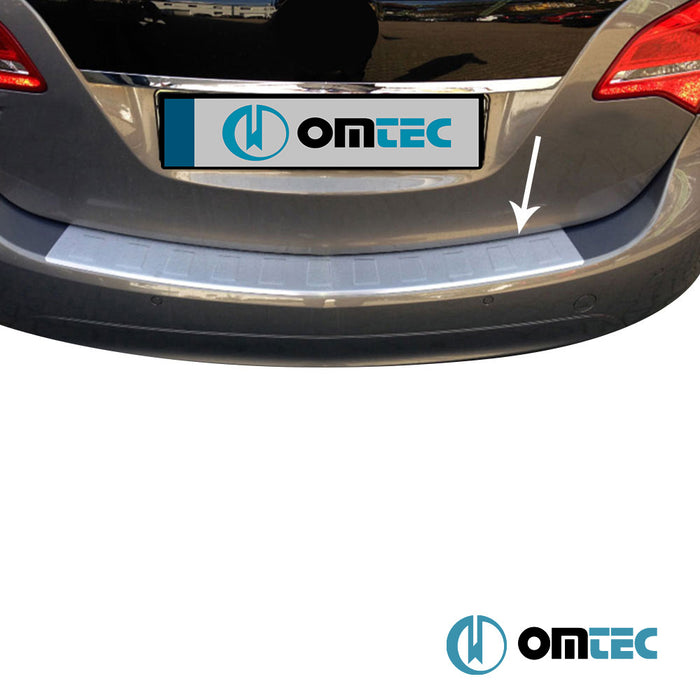 Arka Tampon Eşiği Paslanmaz Çelik (Taşlı) - Opel Meriva - MPV II - (2010 - 2017)