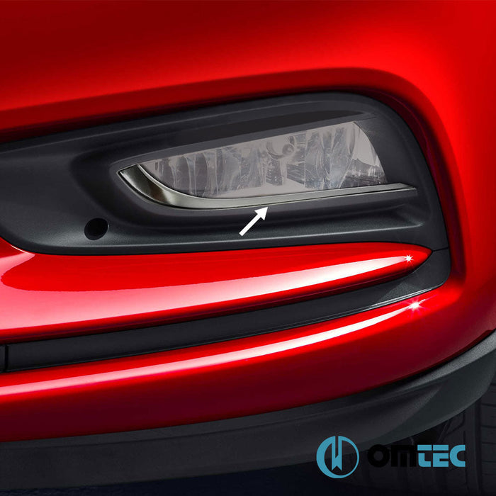 Sis Far Çıtası 2 Prç. P.Çelik (Siyah) - Opel Astra - HB 5D B16 - (2015 - 2021)