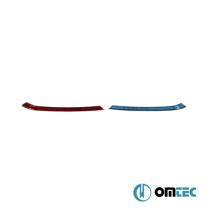 Sis Far Çıtası 2 Prç. P.Çelik (Siyah) - Opel Astra - HB 5D B16 - (2015 - 2021)