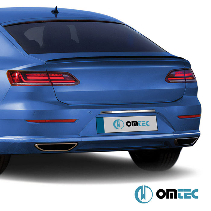 Bagaj Çıtası (Plaka Üstü) Paslanmaz Çelik (Parlak) - Opel Insignia - SD Z18 - (2017 - )