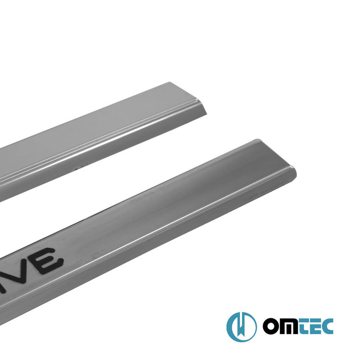 İç Kapı Eşiği (Exclusive) 2 Prç. Paslanmaz Çelik (Parlak) - Opel Insignia - SD Z18 - (2017 - )