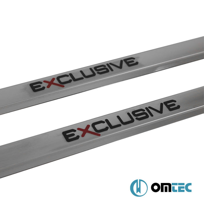 İç Kapı Eşiği (Exclusive) 2 Prç. Paslanmaz Çelik (Parlak) - Opel Insignia - SD Z18 - (2017 - )