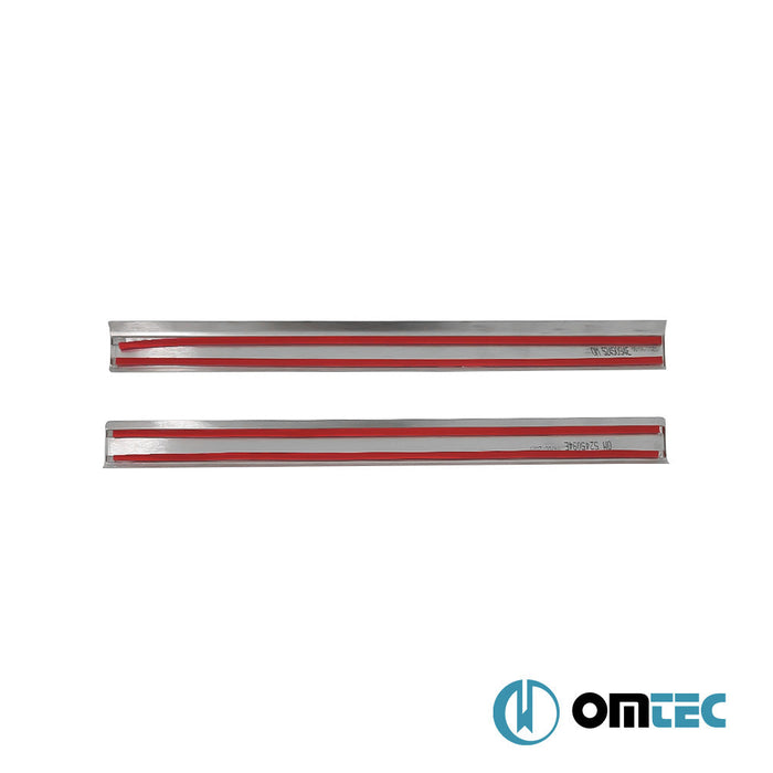 İç Kapı Eşiği (Exclusive) 2 Prç. Paslanmaz Çelik (Parlak) - Opel Insignia - SD Z18 - (2017 - )