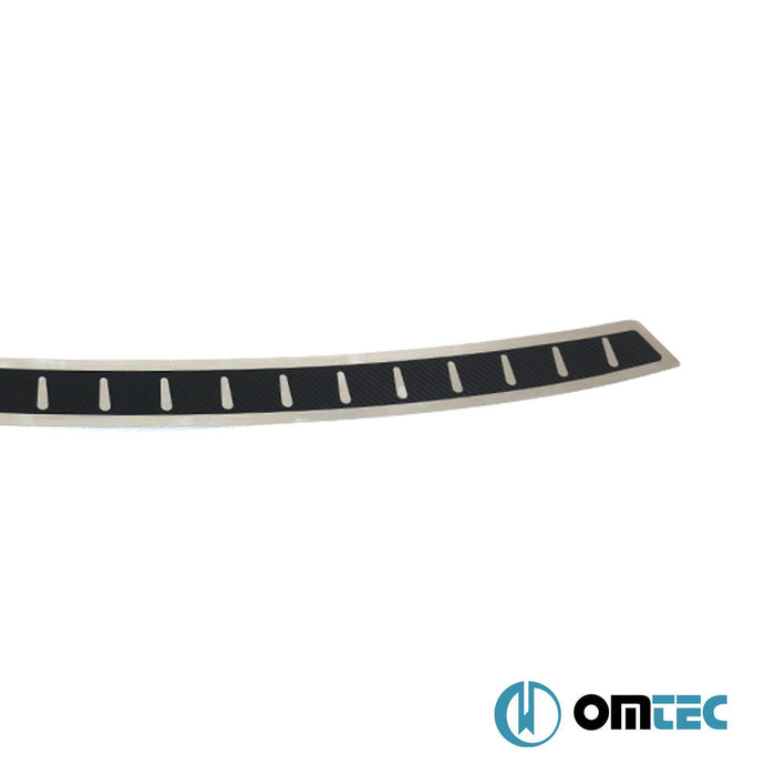 Karbon Folyolu Arka Tampon Eşiği Paslanmaz Çelik - Opel Insignia - SW Z18 - (2017 - )