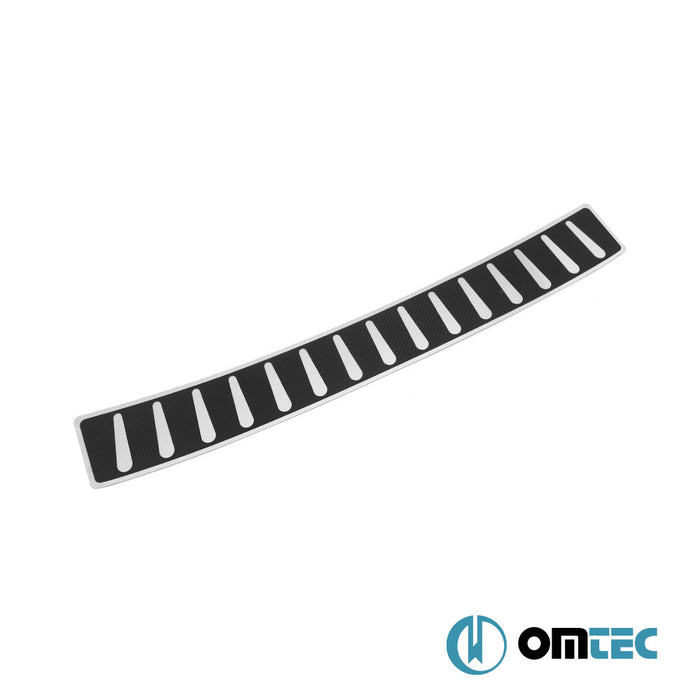 Karbon Folyolu Arka Tampon Eşiği Paslanmaz Çelik - Opel Corsa - HB 5D G2J0 FL - (2023 - )